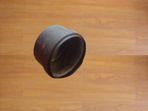 80 mm SCHWARZE Rohrkappe (für T-Stück)