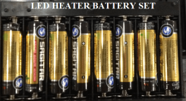 Led-Heizung Batterie