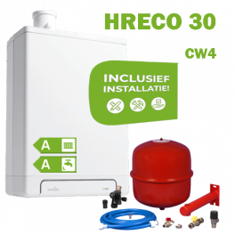 INTERGAS HRECO30 (CW4) vollständig installiert