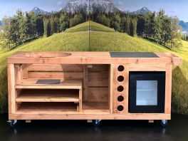 KÜCHEN DOUGLAS-Waagen MODELL4 (inkl. Kühlschrank)