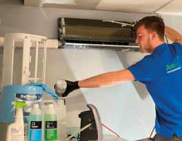 Einmalige Split-Airco-Wartung