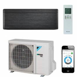DAIKIN Stylish 2.5KW Schwarz-Holz