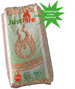 PELLETS JUSTFIRE 990kg (Lieferung nach Hause)